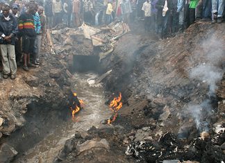 Sinai slum fire tragedy survivors denied 25 billion shillings compensation that they were seeking. sinai slum fire tragedy