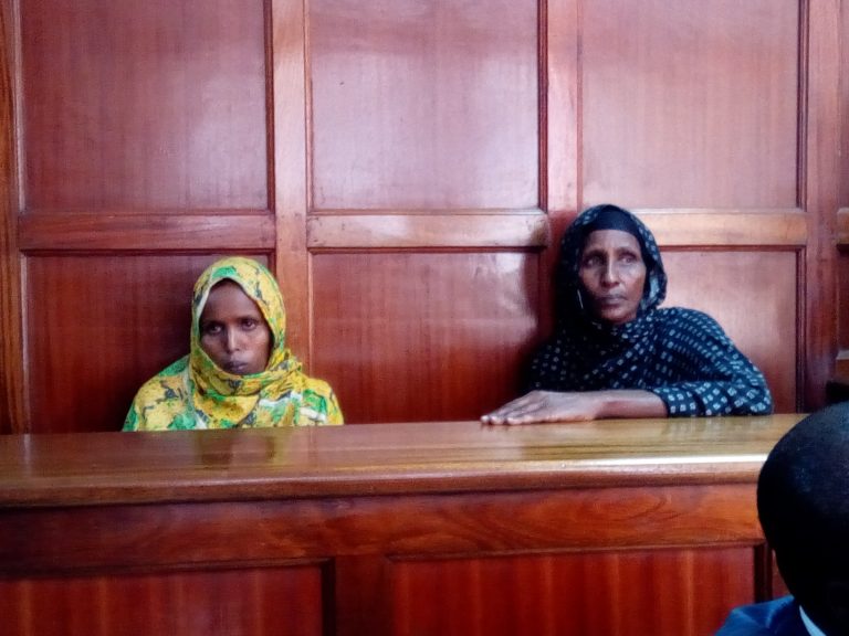 Wajir co-wives  charged with being in possession of an AK47
