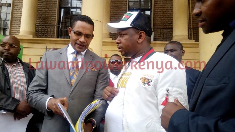 Mike Sonko dismisses affidavit opposing a 2017 bill