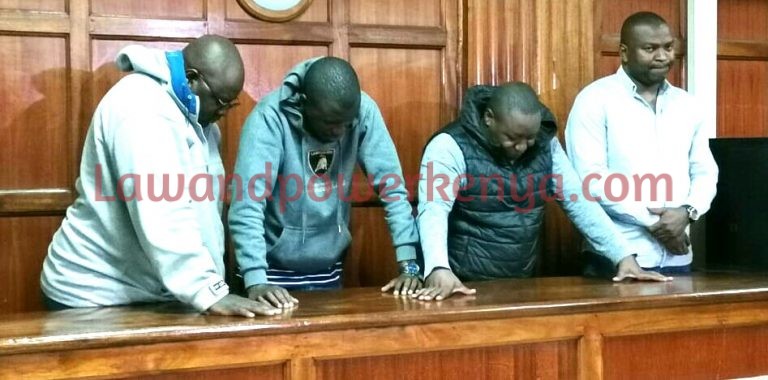 Former CS Echesa, co-accused released on Sh 1 million bail