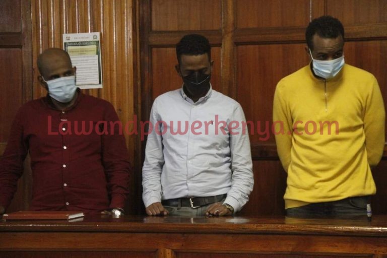 Trio charged with possession of handcuffs belonging security forces