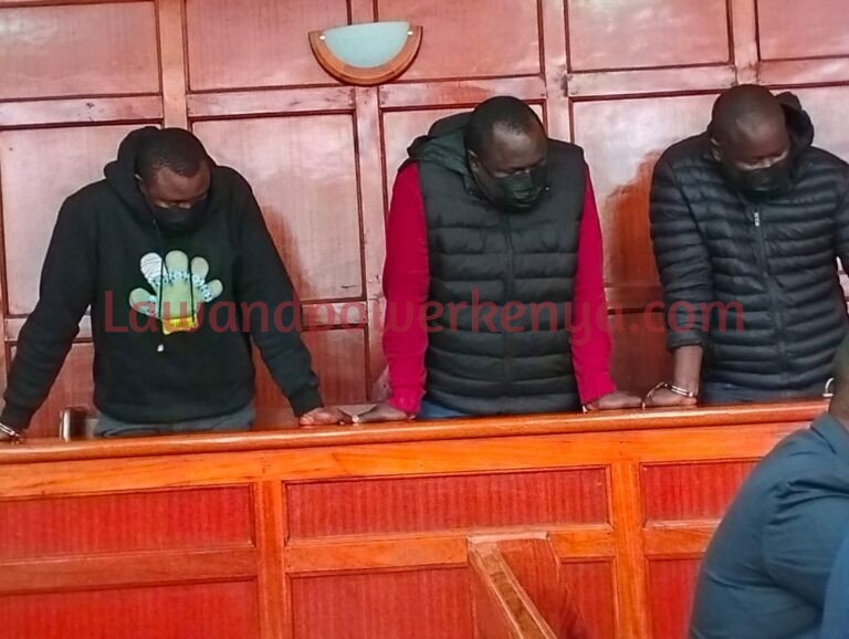 Three charged with obtaining Sh 33 million goods in the name of Development AID Africa