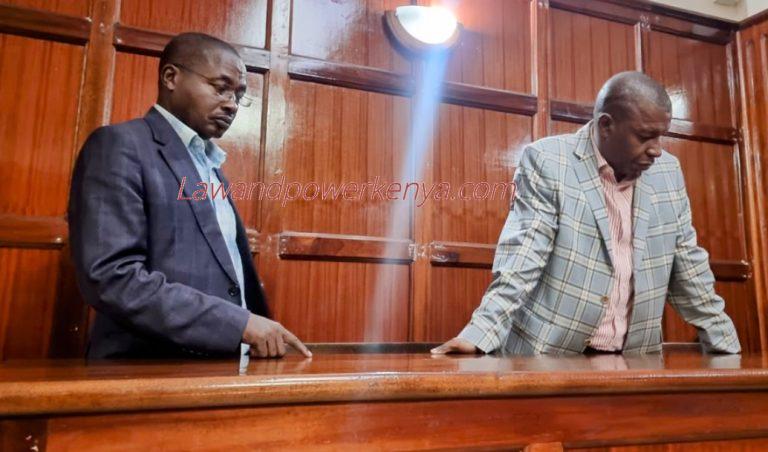 Two in court for allegedly conspiring to defraud Sh 10M Konza plots