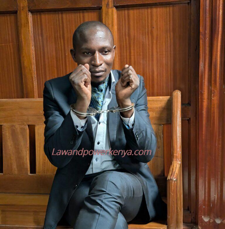 Activist Francis Awino charged with attempting to extort KWS Director General Sh 1.7M